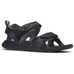 imageColumbia Mens 2 Strap Sport SandalBlackTitanium Grey Steel