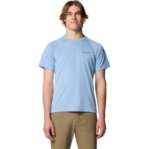 imageColumbia Mens Alpine Chill Pro Short Sleeve CrewRipple Blue