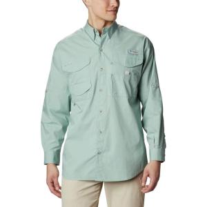 imageColumbia Mens Bonehead Long Sleeve ShirtAqua Tone
