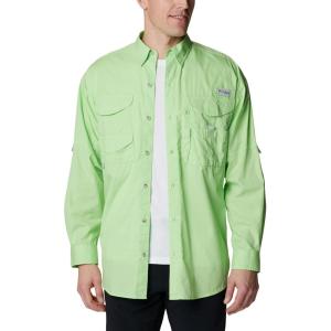 imageColumbia Mens Bonehead Long Sleeve ShirtLime Glow