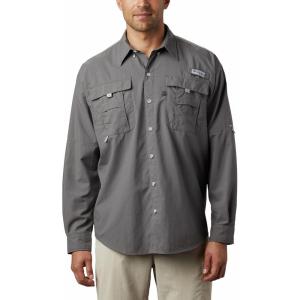 imageColumbia Mens Discontinued PFG Bahama II Long Sleeve ShirtCity Grey