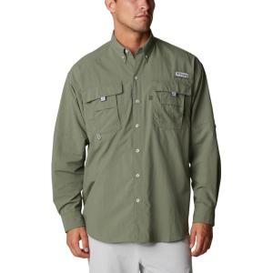 imageColumbia Mens Discontinued PFG Bahama II Long Sleeve ShirtCypress