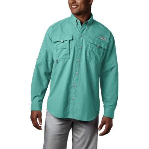 imageColumbia Mens Discontinued PFG Bahama II Long Sleeve ShirtGulf Stream