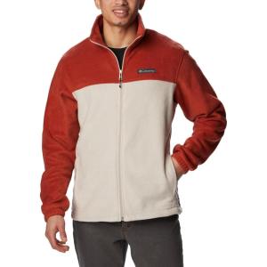imageColumbia Mens Discontinued Steens Mountain Full Zip 20Warp RedDark Stone