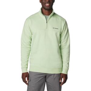 imageColumbia Mens Hart Mountain Ii Half ZipSage Leaf Heather