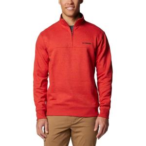 imageColumbia Mens Hart Mountain Ii Half ZipSail Red Heather