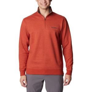 imageColumbia Mens Hart Mountain Ii Half ZipWarp Red Heather
