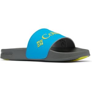 imageColumbia Mens Hood River Slide Sport SandalOcean BlueWarning Yellow