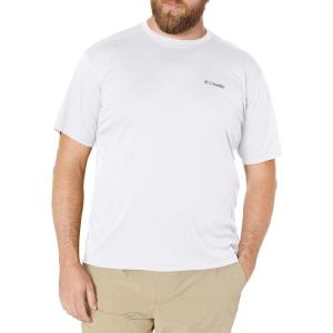 imageColumbia Mens Meeker Peak Short Sleeve CrewWhite