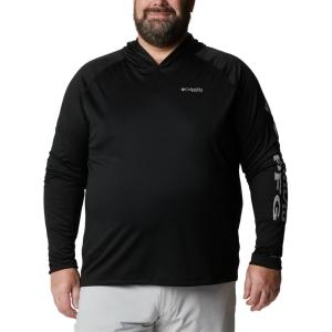 imageColumbia Mens PFG Terminal Tackle HoodieBlackCool Grey Logo
