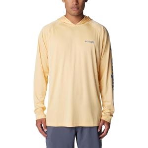 imageColumbia Mens PFG Terminal Tackle HoodieCocoa ButterBluebell Logo