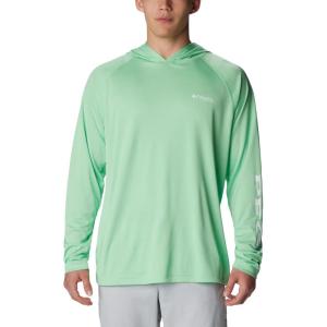 imageColumbia Mens PFG Terminal Tackle HoodieOcean MintWhite Logo