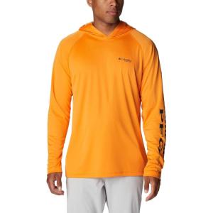 imageColumbia Mens PFG Terminal Tackle HoodieOrange BlastBlack Logo