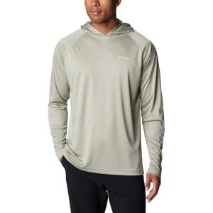 imageColumbia Mens PFG Terminal Tackle HoodieSafariCool Green Logo