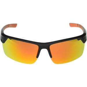 imageColumbia Mens Peak Racer Rectangular SunglassesMatte BlackOrange Polarized