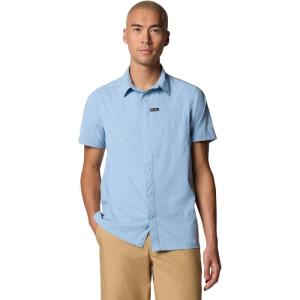 imageColumbia Mens Sage Peak Woven Short Sleeve ShirtRipple Blue