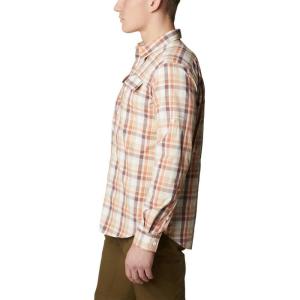 imageColumbia Mens Silver Ridge 20 Plaid Long Sleeve ShirtChalk Gathered Plaid