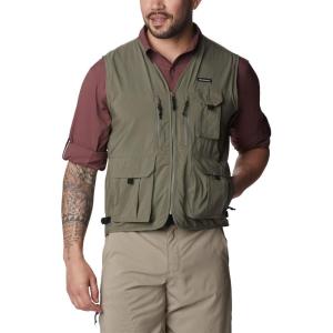 imageColumbia Mens Silver Ridge Utility VestStone Green