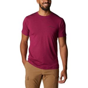 imageColumbia Mens Tech Trail Crew NeckRed Onion Heather