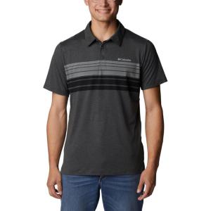 imageColumbia Mens Tech Trail Novelty PoloShark Heather
