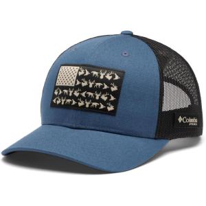 imageColumbia Unisex Adult PHG Game Flag Mesh Snap BackBlazeBuck