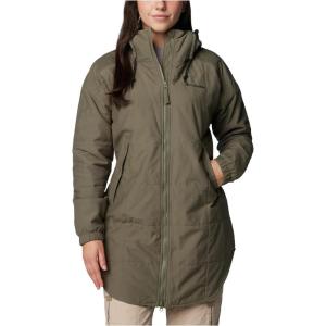 imageColumbia Womens Chatfield Hill Ii Novelty JacketStone GreenChalk Omblur Tonal