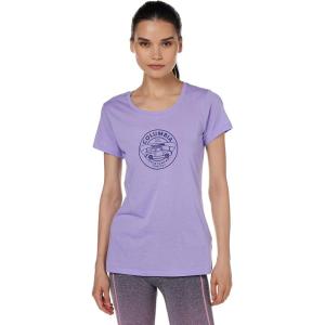 imageColumbia Womens Daisy Days Short Sleeve Graphic TeeFrosted Purple HeatherBugventure Graphic