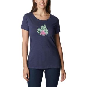 imageColumbia Womens Daisy Days Short Sleeve Graphic TeeNocturnal HeatherBest Site Graphic