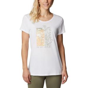 imageColumbia Womens Daisy Days Short Sleeve Graphic TeeWhiteFind Your Wild Graphic
