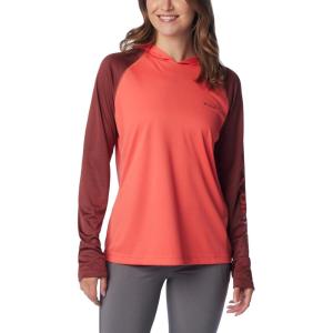 imageColumbia Womens Fork Stream Ls HoodieJuicySpiceJuicy Logo