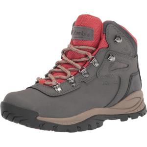 imageColumbia Womens Newton Ridge Plus Waterproof Hiking BootCharcoalScorched Coral