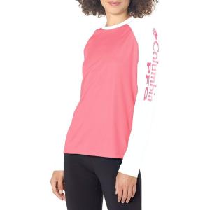 imageColumbia Womens PFG Tidal Tee II Long SleeveCamellia RoseWhite