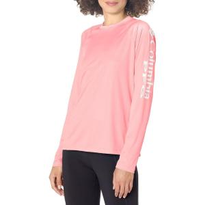 imageColumbia Womens PFG Tidal Tee II Long SleeveCherry BlossomWhite Logo