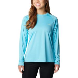 imageColumbia Womens PFG Tidal Tee II Long SleeveOpal BlueKey West Logo
