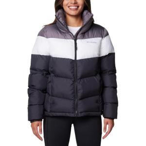 imageColumbia Womens Puffect Ii Colorblock JacketBlackWhiteCity Grey