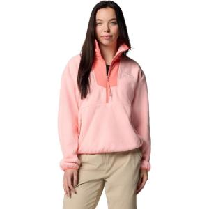 imageColumbia Womens Sequoia Grove Half Zip FleecePink SandAlpenglow