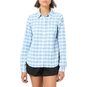 imageColumbia Womens Silver Ridge 30 Print Long SleeveAquamarine Plaid