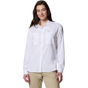 imageColumbia Womens Silver Ridge Utility Long Sleeve ShirtWhite 2024