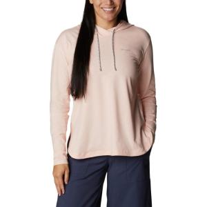 imageColumbia Womens Sun Trek Hooded PulloverPeach Blossom Heather