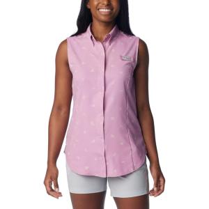 imageColumbia Womens Super Tamiami Sleeveless ShirtMinuet Happy Tides