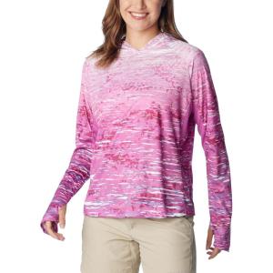 imageColumbia Womens Super Tidal Tee Vent HoodieBright Lavender Digiscale Fade