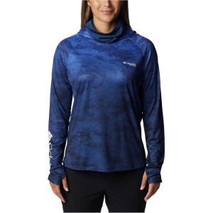 imageColumbia Womens Super Tidal Tee Vent HoodieViolet Sea Camo Gradient