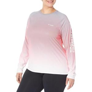 imageColumbia Womens Tidal Deflector Long SleeveRed Lily Gradient