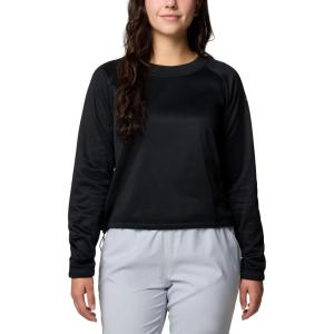 imageColumbia Womens Tidal Light Cropped Fleece CrewBlack