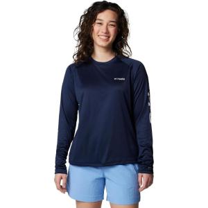 imageColumbia womens Tidal Tee Ii Long SleeveCool GreyRiptide Logo