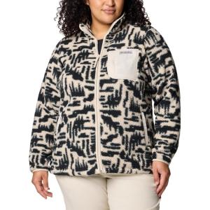 imageColumbia womens West Bend Print Full Zip IIDark Stone Highland Tonal