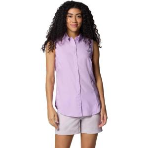 imageWomens PFG Tamiami Sleeveless ShirtHydrangea