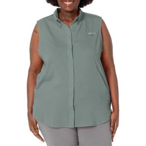 imageWomens PFG Tamiami Sleeveless ShirtLight Lichen