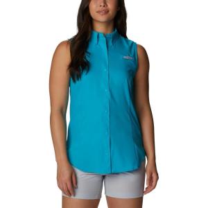 imageWomens PFG Tamiami Sleeveless ShirtOcean Teal