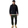 imageColumbia Mens Discontinued Sequoia Grove Full Zip FleeceBlackBlackAncient Fossil Pulls
